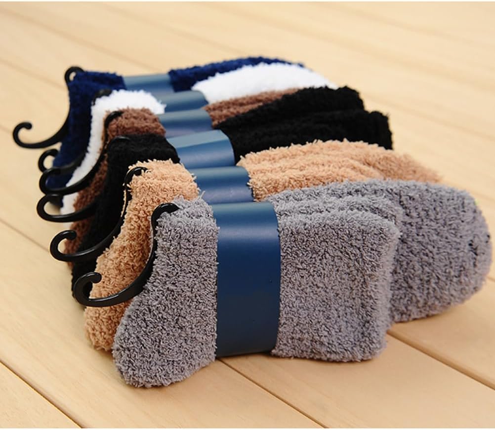 Amosfun 1 Pair Floor Socks Slippers for Men Winter Slippers for Men Sleep Socks Men Socks Ankle Socks Bed Socks