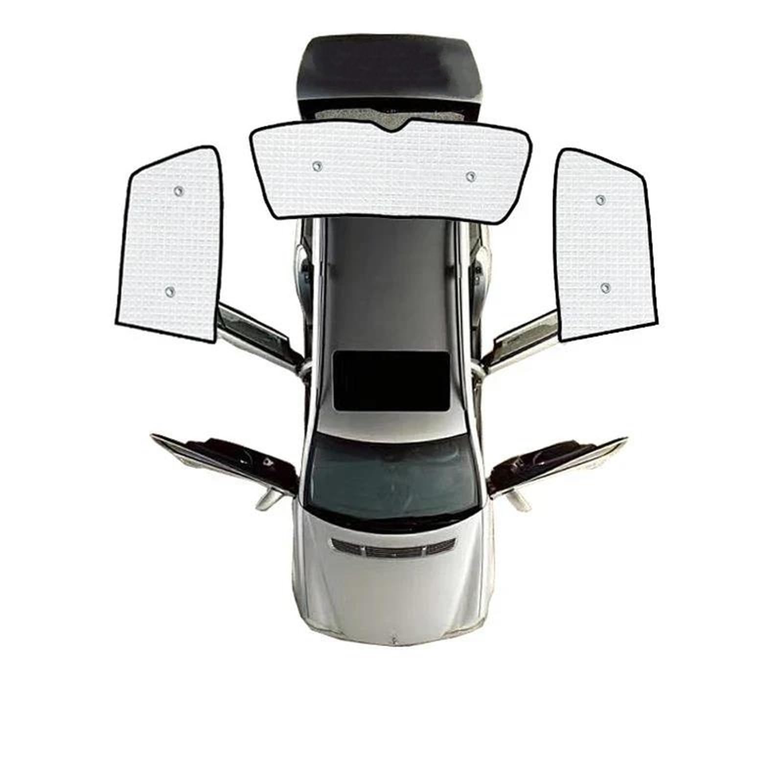 Para VW Para Golf Mk4 Para Golf4 1J 1998~2006 Persianas Parabrisas Protección Ventanas Viseras Parasol Coche Magnético(Rear Sunshades)