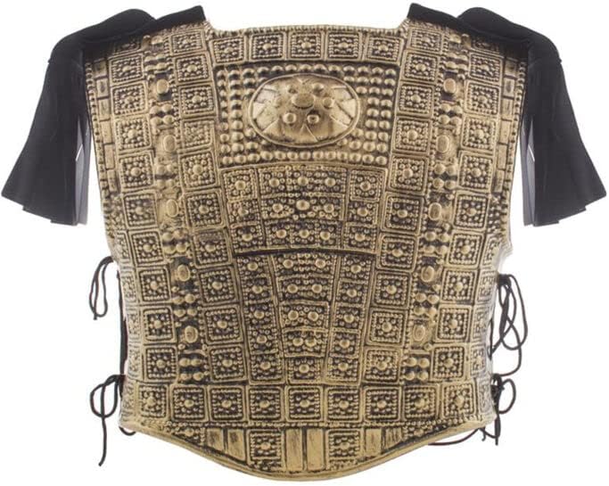 Rüstungen & Helme: LARP- und Römer-Repliken getestet PARTY DISCOUNT Römischer Brustpanzer Kostüm mit Epauletten