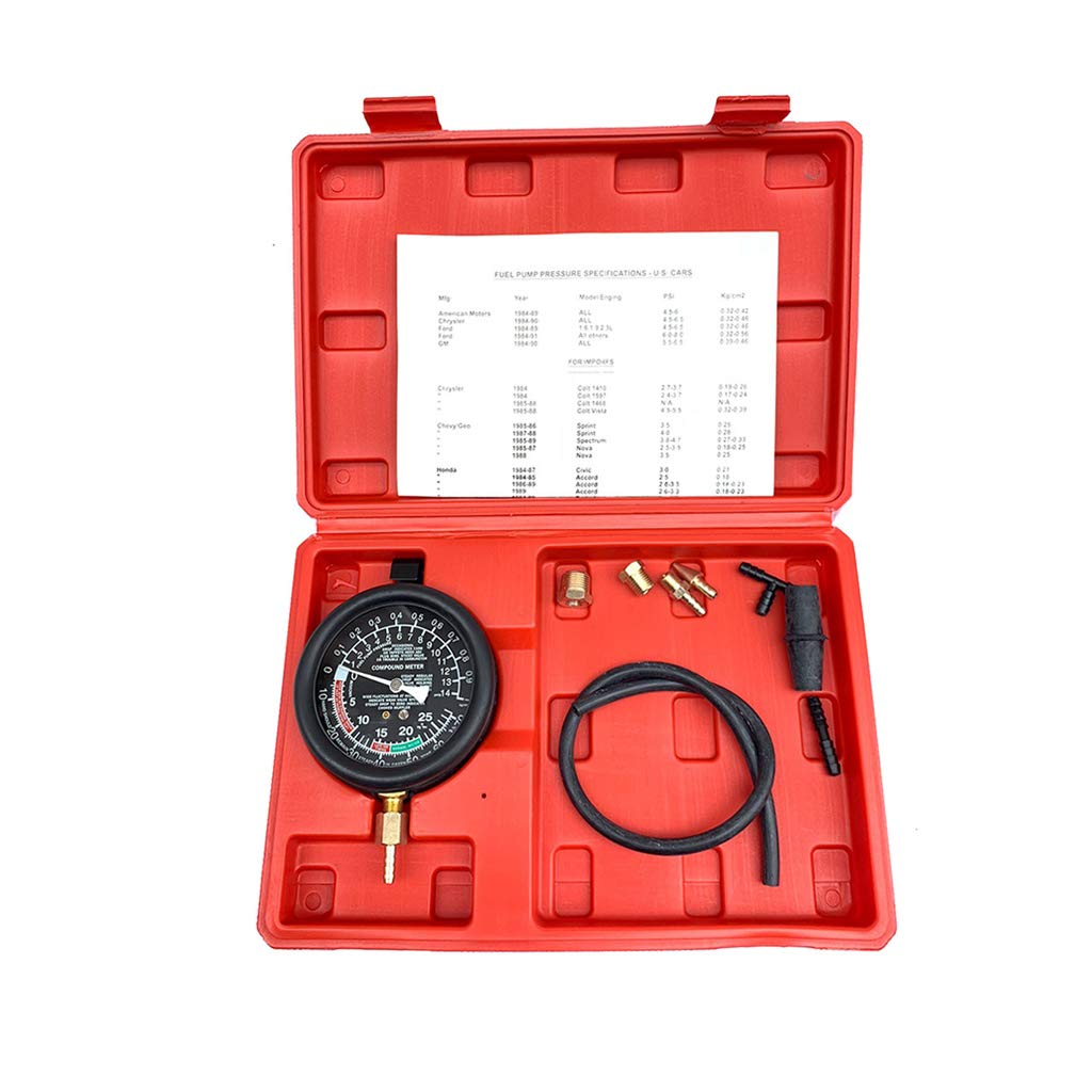 Buy Homefami Car Vacuum and Fuel Pump Tester Gauge Kit Fuel Pump & Vacuum Tester Gauge Leak