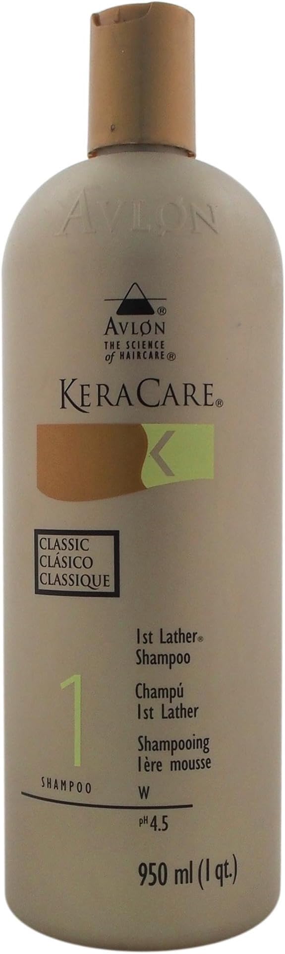 KeraCare 1st Lather Shampoo- Pre‑Wash Clarifying 32oz