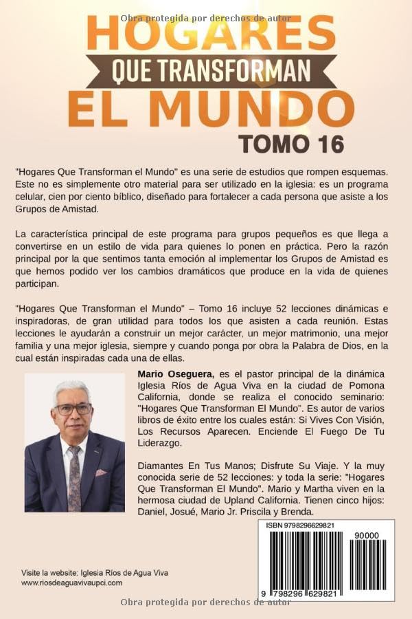 Miniatura 2 de HOGARES QUE TRANSFORMAN EL MUNDO Edición Especial TOMO 16 (Spanish Edition)