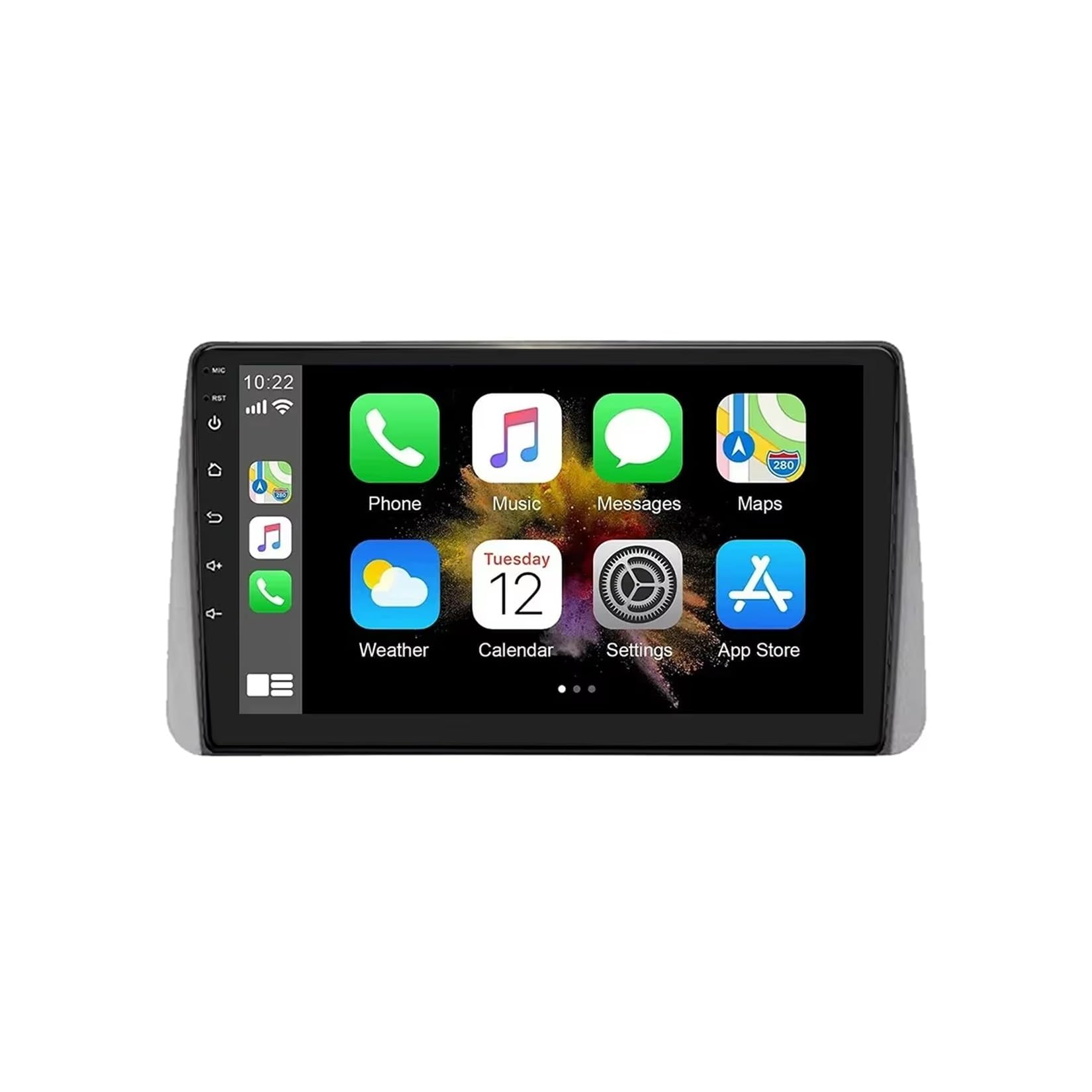 Android 15 Autoradio 2 Din per Fiat Egea Tipo 2016-2020 Carplay 9" IPS Touchscreen Stereo Auto con GPS Bluetooth DSP FM USB SWC Telecamera posteriore(4G+64G)