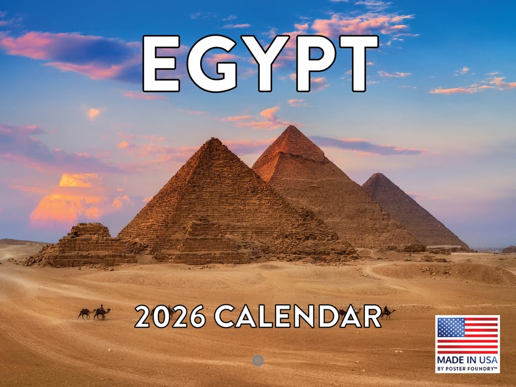 Egypt Egyptian Landmarks Calendar 2026 — image 1