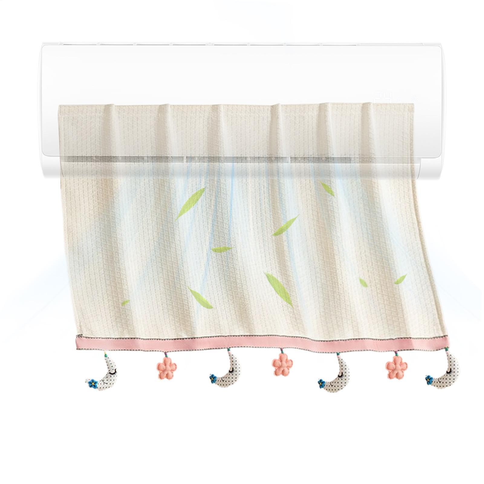 Deflector de aire acondicionado sin taladro para el dormitorio 8
