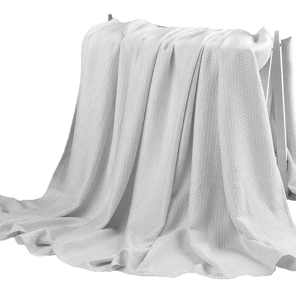 Hughapy Cooling Blanket, Twin Size 100% Bamboo Blanket for Hot Sleepers, Ultra-Cool Blanket Absorbs Body Heat to Keep Cool on Warm Night, All-Season Bed Couch Travel Blankets (59x79 inch, Grey)