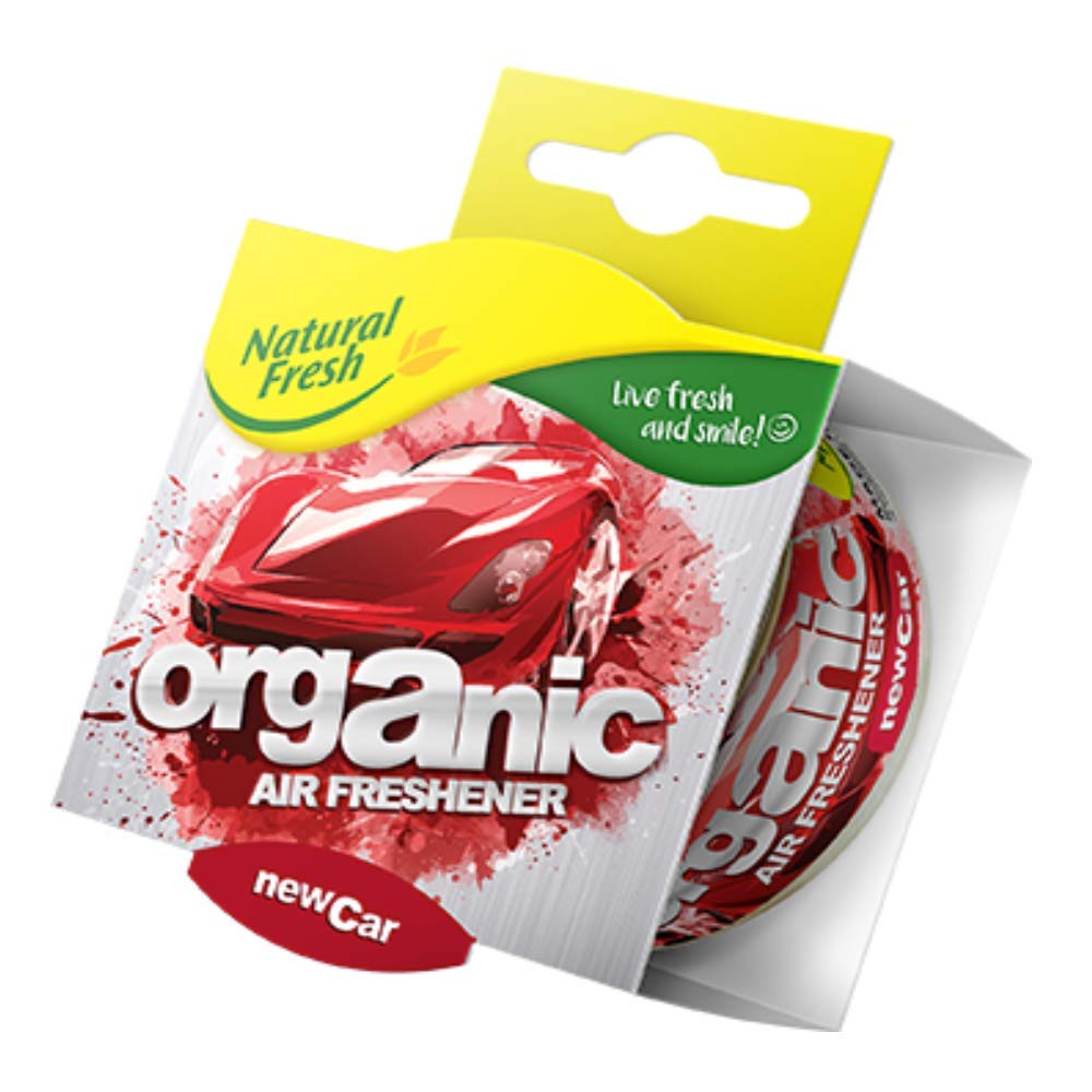 Natural Fresh Organic Air Freshener New Car 42g