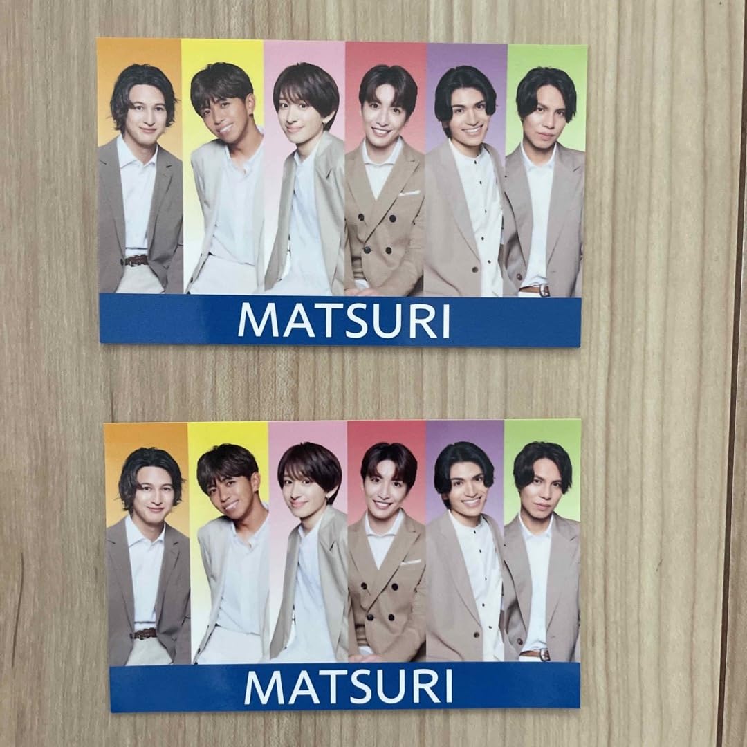 Amazon.co.jp: MATSURI シール2枚 松岡卓弥 小野寺翼 橋爪健二
