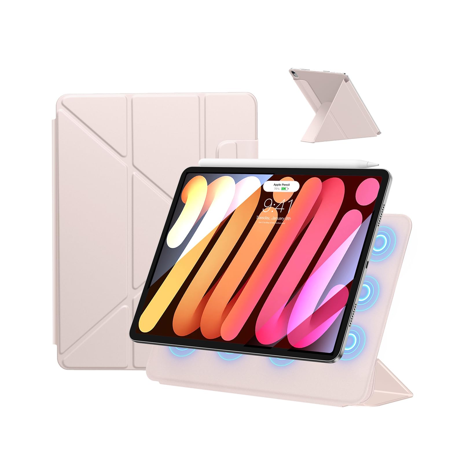 Amazon.co.jp: SANDUODD iPad mini7 ケース(A17 Pro、2024) iPad mini