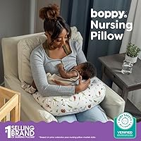 Vista 2 de Boppy Almohada de lactancia – Biberón firme y ergonómico en forma de U y almohada de lactancia materna con elevación alta para mayor comodidad