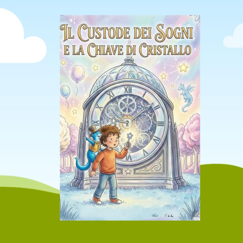IL CUSTODE DEI SOGNI E LA CHIAVE DI CRISTALLO: Una favola da colorare