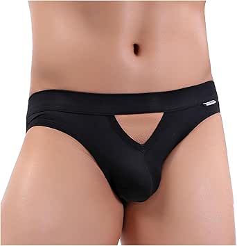Amazon.com: Men's Bulge Enhancing G-String Sexy Hollow Out Breathable