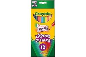 Crayola Pre-Sharpened 7 Colored Pencils, 12ct Pack of Vibrant Colors, Extra Long & Convenient