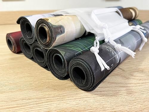 Miniatura 3 de Alfombra de juego WVICM para escuela secundaria DxD Anime Girl TCG CCG OCG, tapete de juego de cartas coleccionables con zonas, alfombrilla de mouse