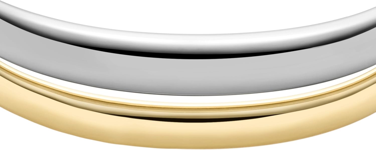 Fossil Women's Stainless Steel Gold-Tone Bangle Bracelet - Image 2