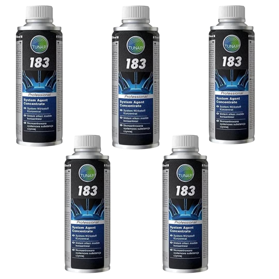 5X Additivo Iniettori Diesel 183 Pulizia Depositi Carburante