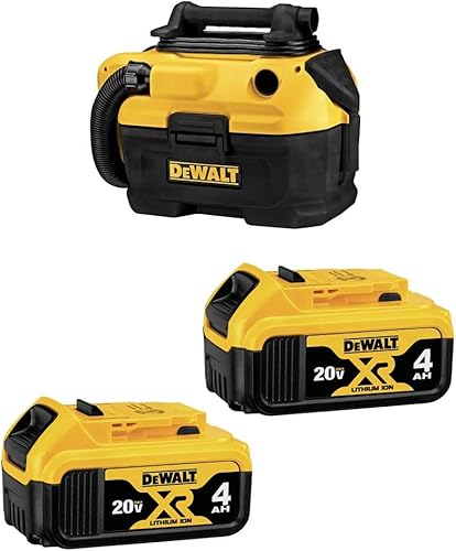 DeWalt DCV581H Aspiradora para agua y polvo con cable o inalámbrica con batería de 1820 voltios MAX