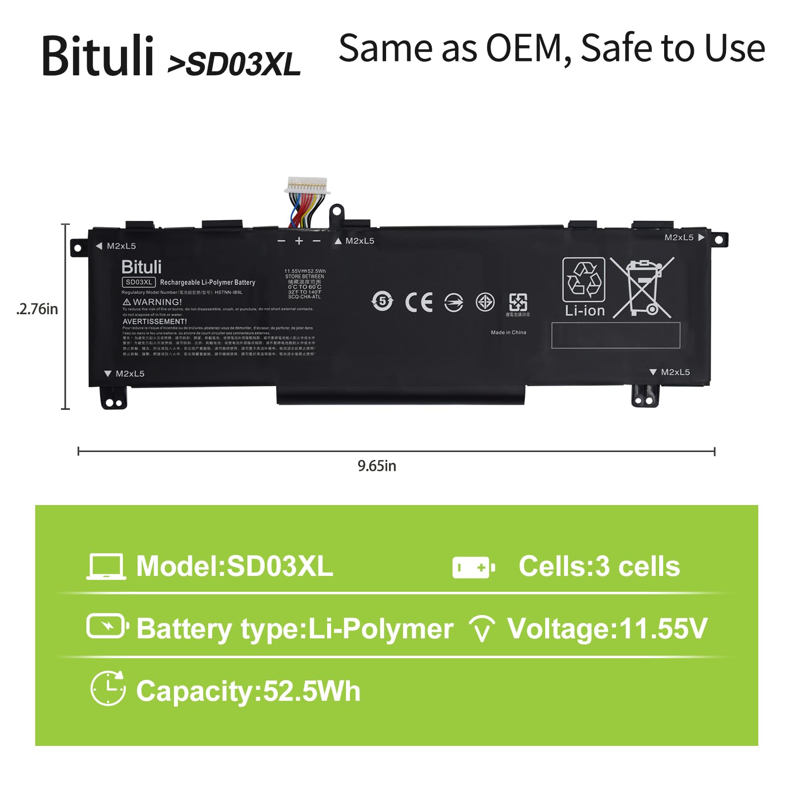 Amazon.com: Bituli SD03XL Battery for HP Omen 15 2020 15-EK0000