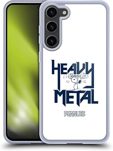 Vista 15 de Head Case Designs Officially Licensed Peanuts Woodstock Insignia Rock Tees Gel Case [Military Grade Protection] Compatible with Samsung Galaxy S22+