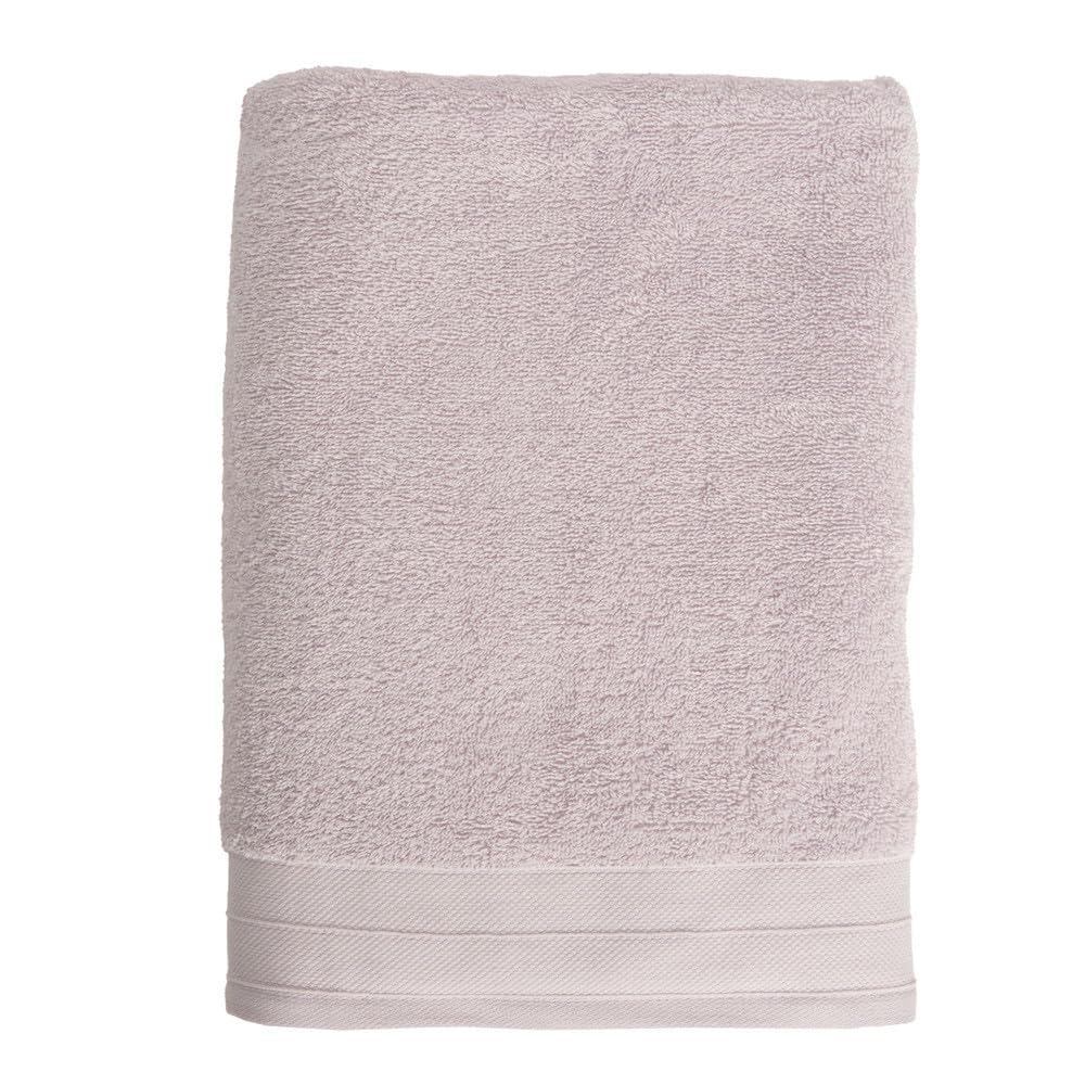 LA MALLORQUINA Set de 4 Toallas de baño 100% Algodón cardado - LMQ LMQ Lila y Malva (Pack 2 Toallas Lavabo 50x100cm + 2 Toallas Ducha 70x140cm) | Juego de Toallas de Baño, Hotel, Gym, SPA