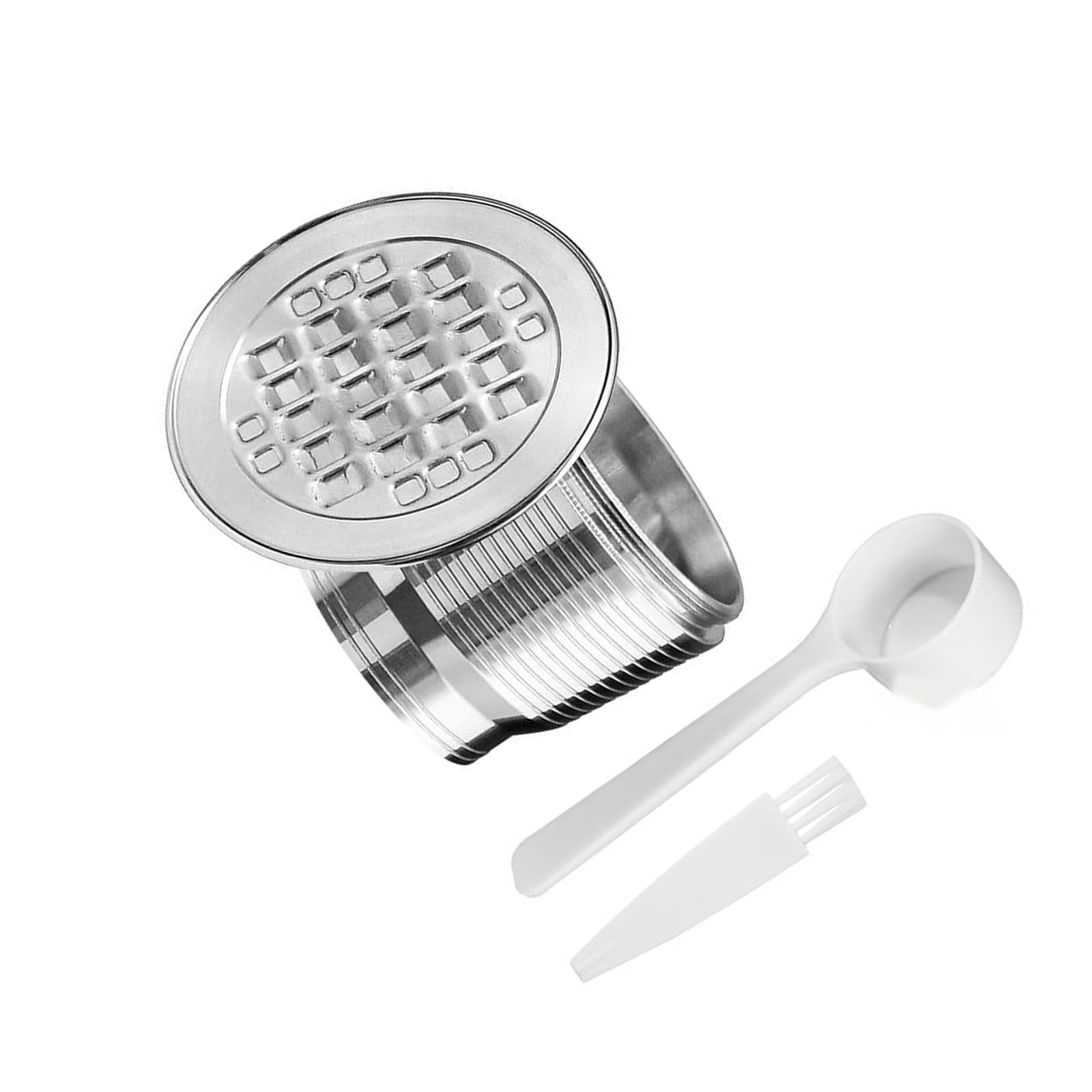 APGLSXY Stainless Steel Coffee Pods with Lid Easy Installation for Most Machines Refillable Coffee Pods