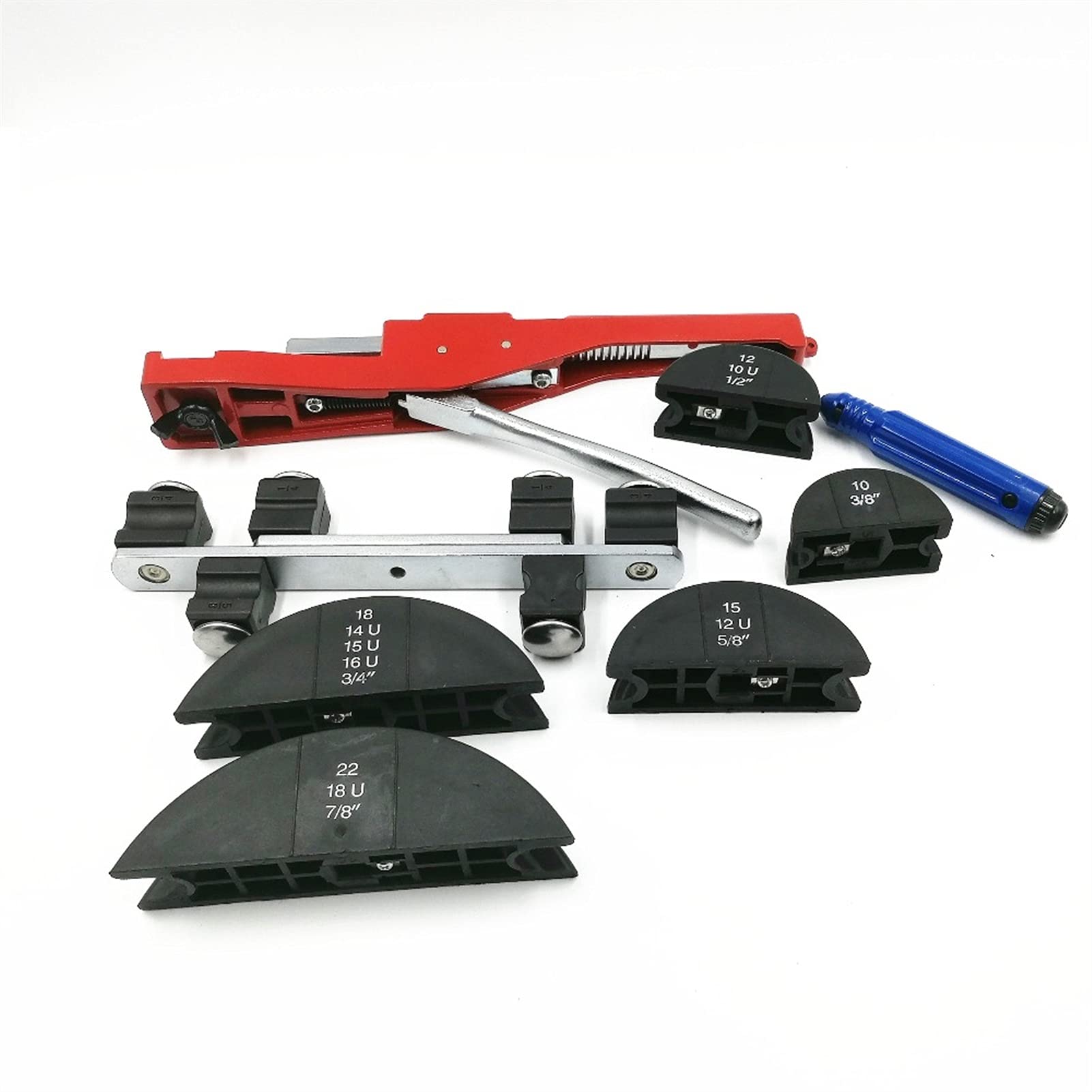 Dispositivo di flessione CT-999R. Tubo del Tubo di Rame Bender 6mm-22mm Combinazione del Dispositivo Multi-flessione del Dispositivo di flessione della Leva Manuale
