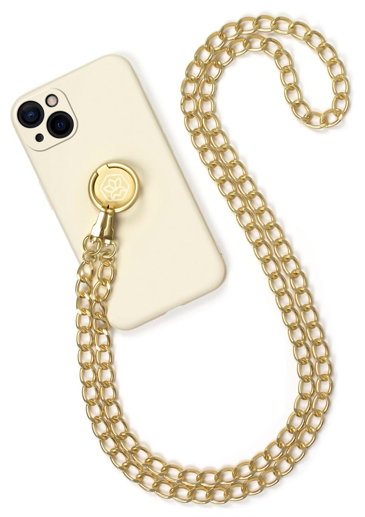 Custodia Con Catenella Per IPhone 15 E Altri Modelli - Cover Protettiva Con Cinturino Anticaduta