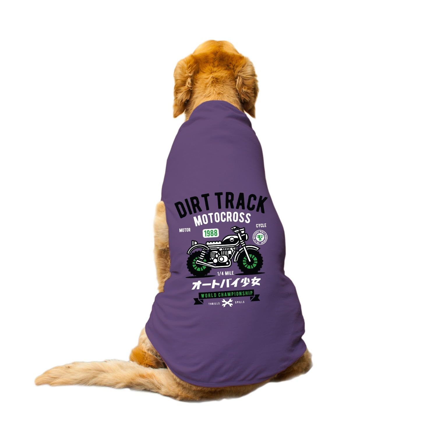 See full amazon price history chart for Funketti Dog T-Shirt Dirt Track Printed Round Neck Sleeveless Tank/Tee Comfort, Breathable, Lightweight Dog Clothes/Apparel for Small/Medium and Big Dogs Breeds.(Purple/M) Funketti Dog T-Shirt Dirt Track Printed Round Neck Sleeveless Tank/Tee Comfort, Breathable, Lightweight Dog Clothes/Apparel for Small/Medium and Big Dogs Breeds.(Purple/M) (B0CCHWQ9KW) Amazon Price History, Amazon Price Tracker