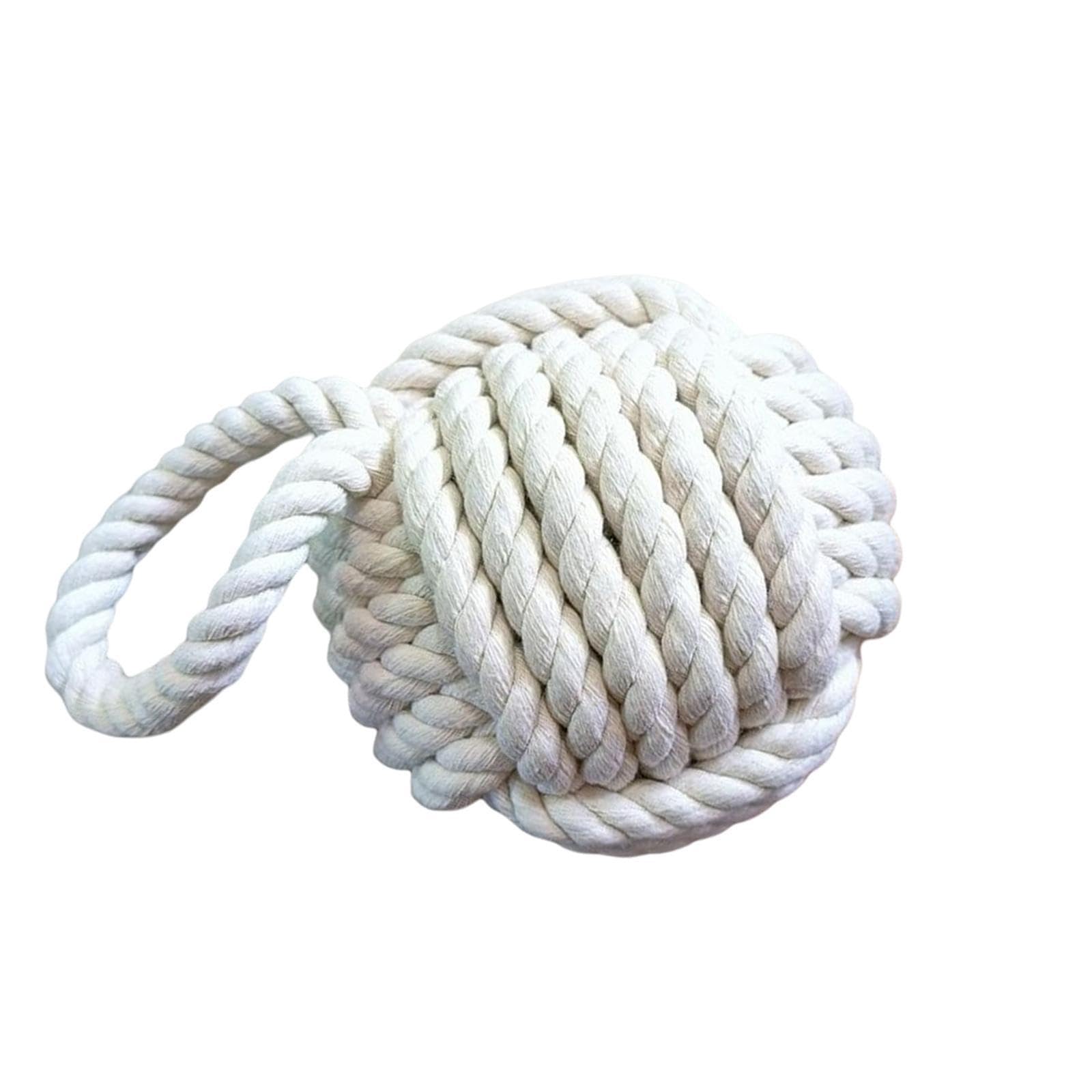 QLECXZI Rope Knot Door Ster with Handle Home Or Classroom Decor Old Style Nautical Rope Knot Sailors Durable