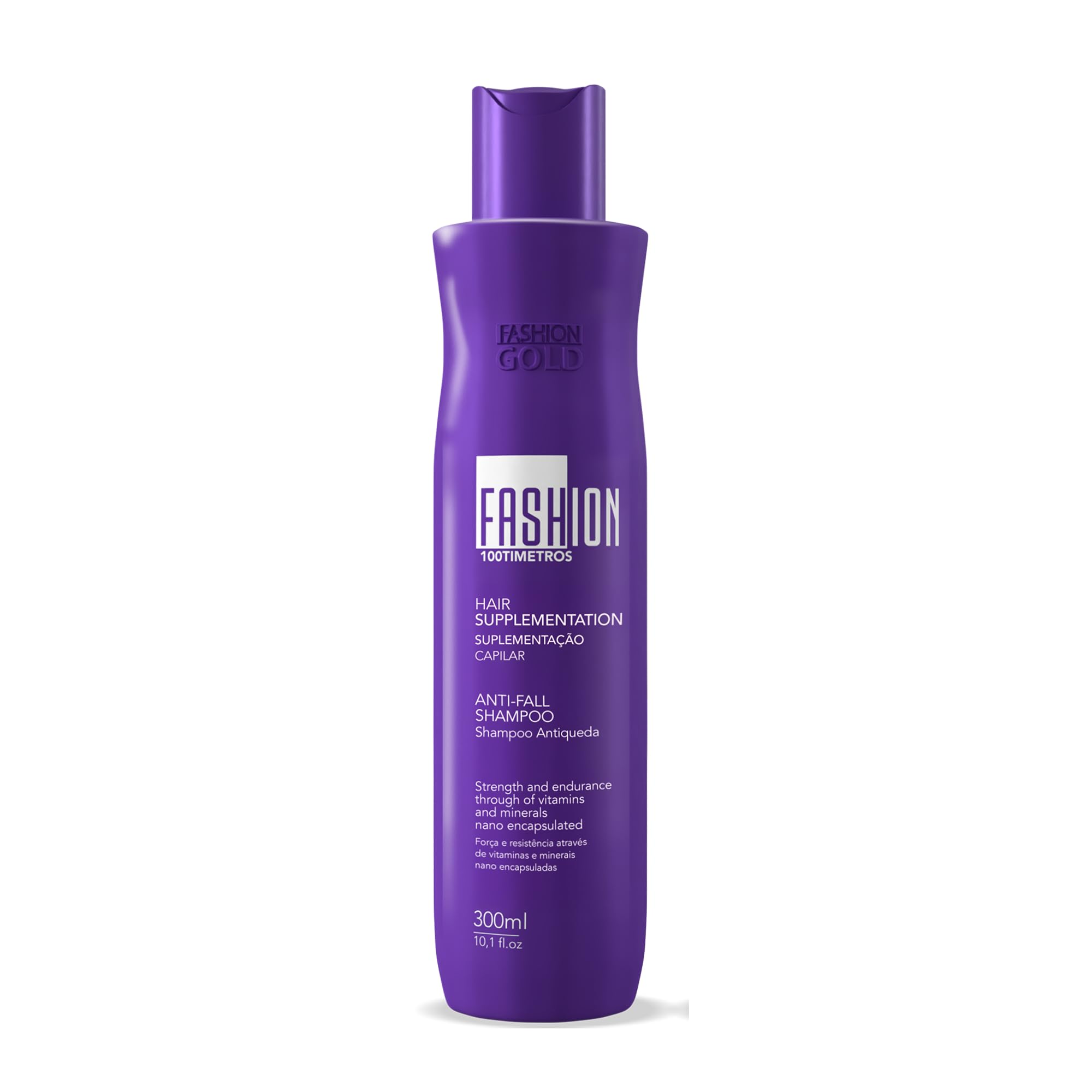 FASHION GOLD Anti-thinning SHAMPOO 300ml / 100Tímetros