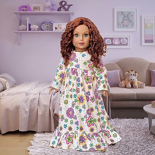 image for DreamWorld Collections - Good Night - Cotton Nightgown - Clothes Fits 