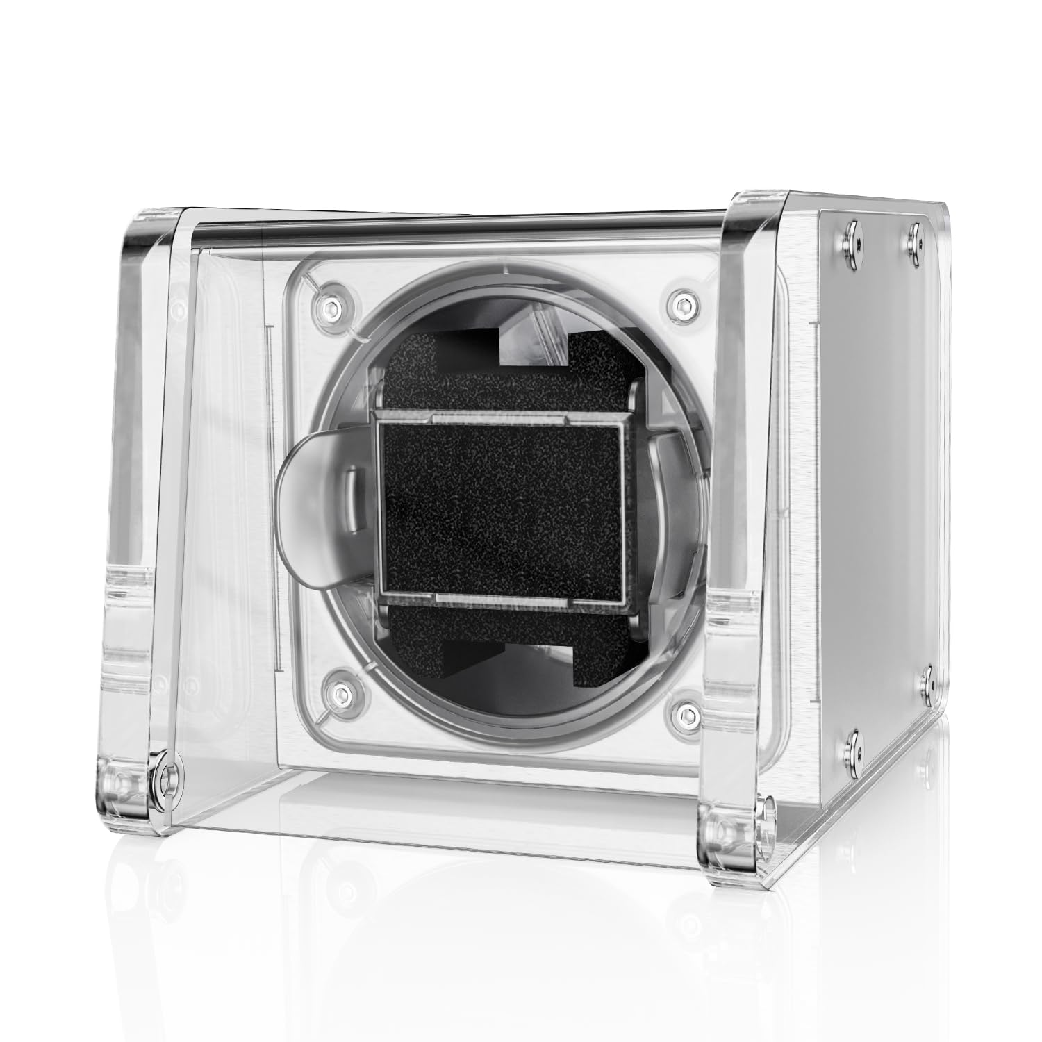 Watch Winder Smith Uhrenbeweger mit Mittelrotationsstoppfunktion - Uhrenbeweger für 1 Uhr - für großen Herren Automatikuhren