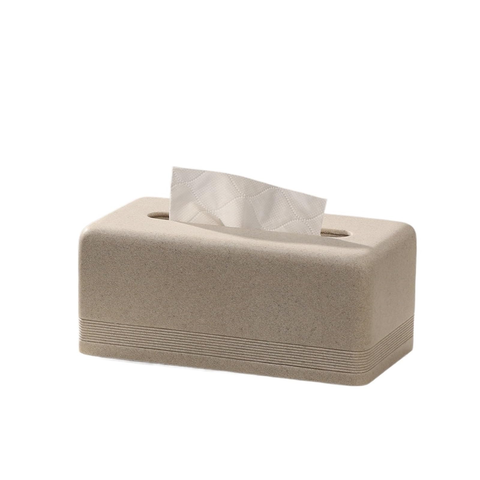 Tissue Case Creative Sandstone Tissue Box Living Room Light Luxury Napkin Facial Dispenser Tissue Dispenser