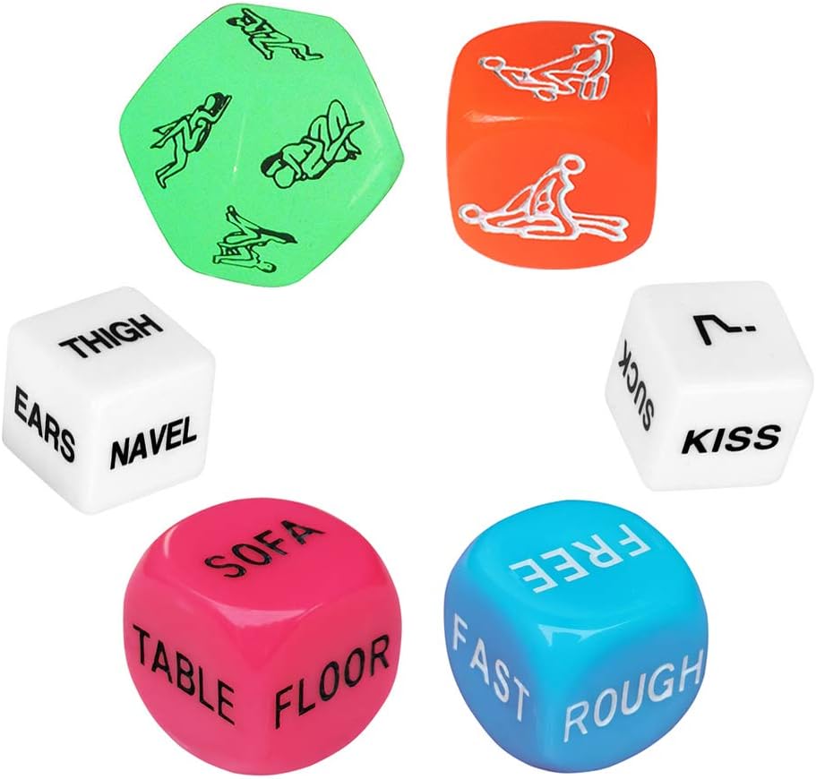 3 Pcs Food Movie Activity Date Night Dice For Couples Boyfriend Girlfriend Husband Wife, Funny Date Night Ideas,Dinner Decision Dice Anniversary...