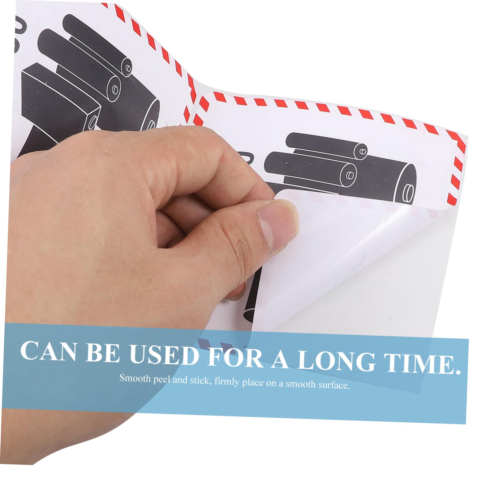 ARTIBETTER Concise Lithium Battery Warning Stickers 300 Un3481 Labels for Secure Shipping Handling