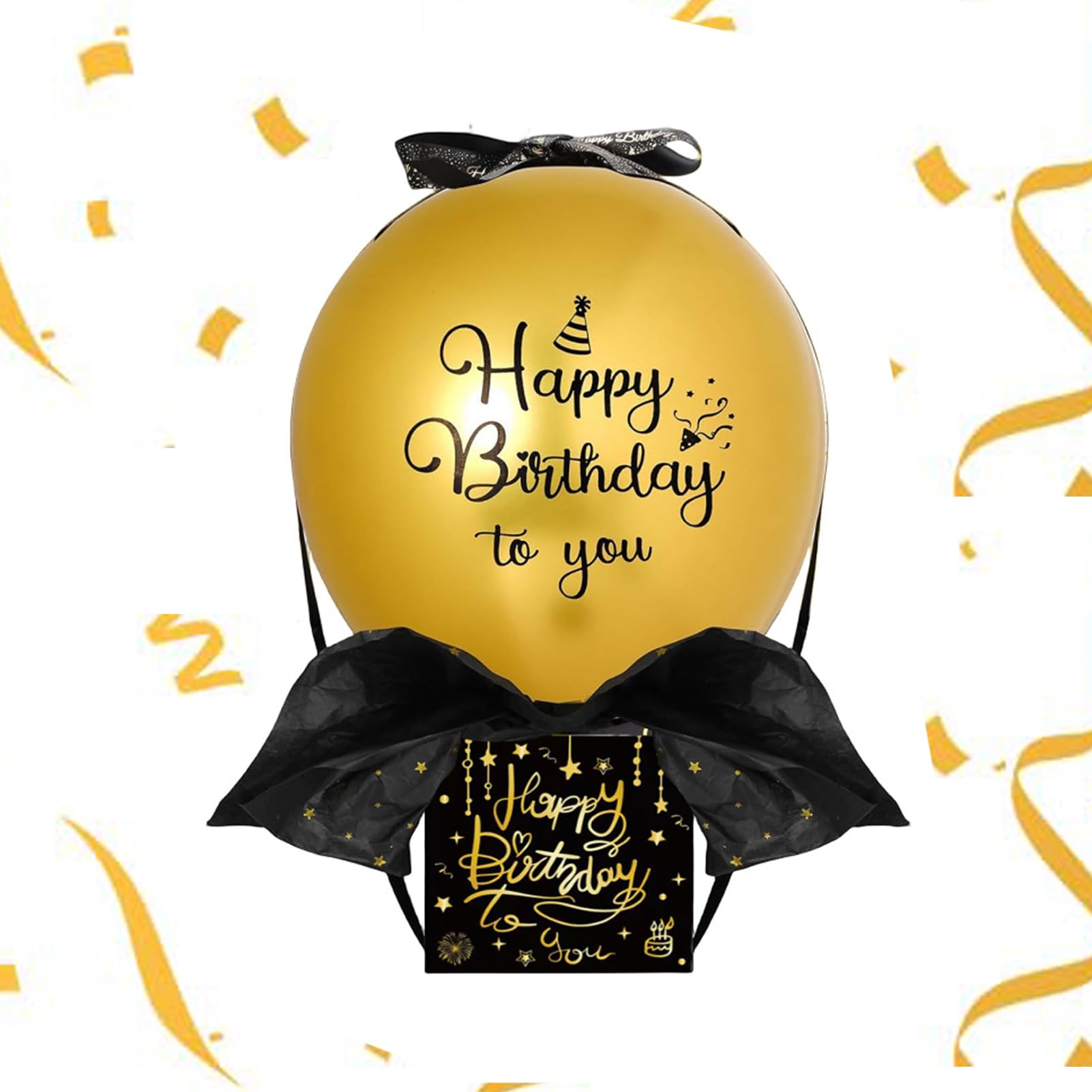 KASTWAVE Money Box for Cash Gift Pull, for Cash Birthday Funny Pull Money Balloon Surprise Kit, Money Gift Box Pull, Balloon Surprise kit, Money Pull Out Gift Box for Wife, Girlfriend, Mother, Friend