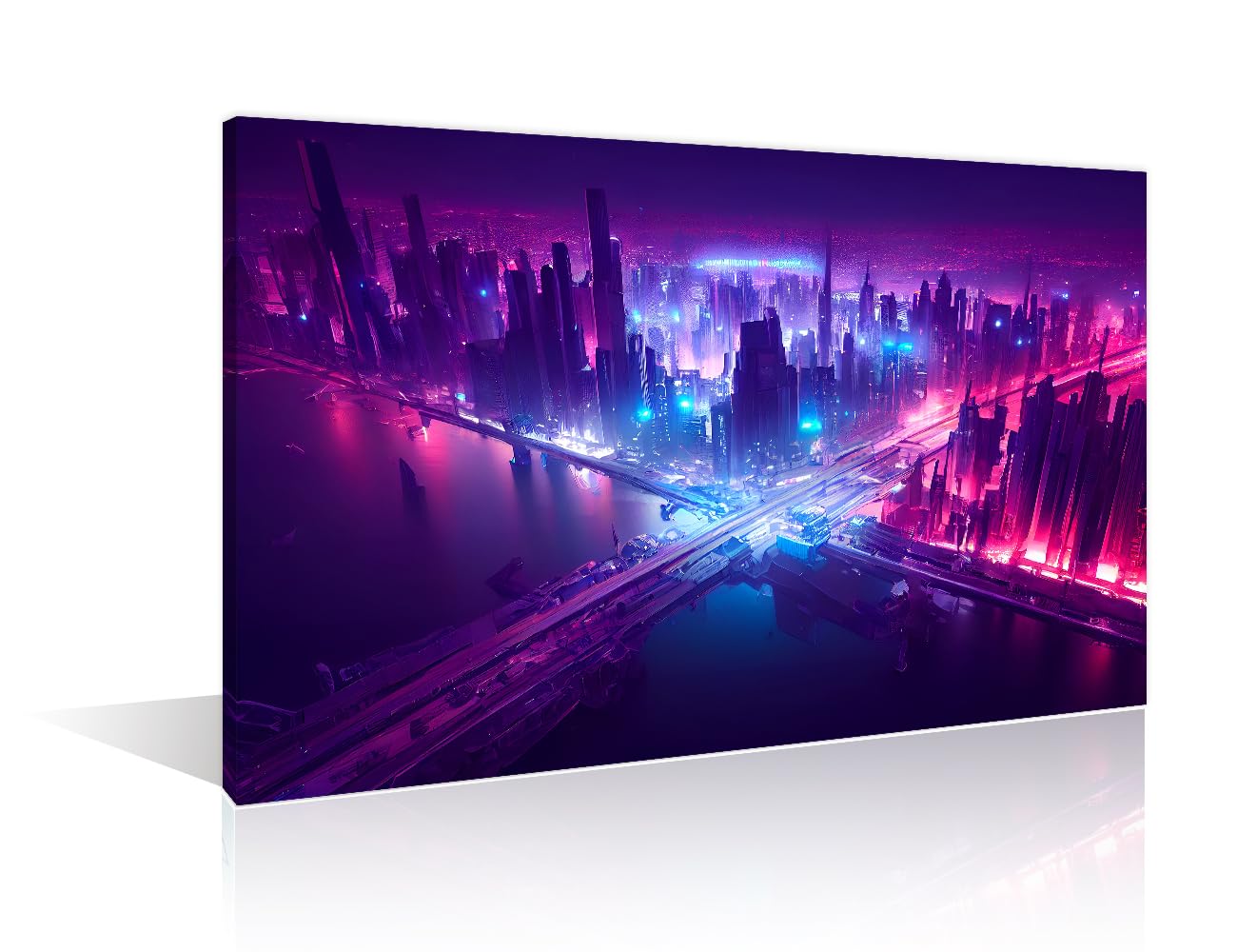 Cyberpunk Style Artwork Pictures Home Decor 1 Panels Wall Art for Bedroom Living Room
