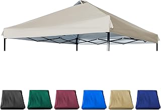Canopy Cover with Air Vent for 12x12 Canopy Frame, Canopy Cover ONLY,(Beige)