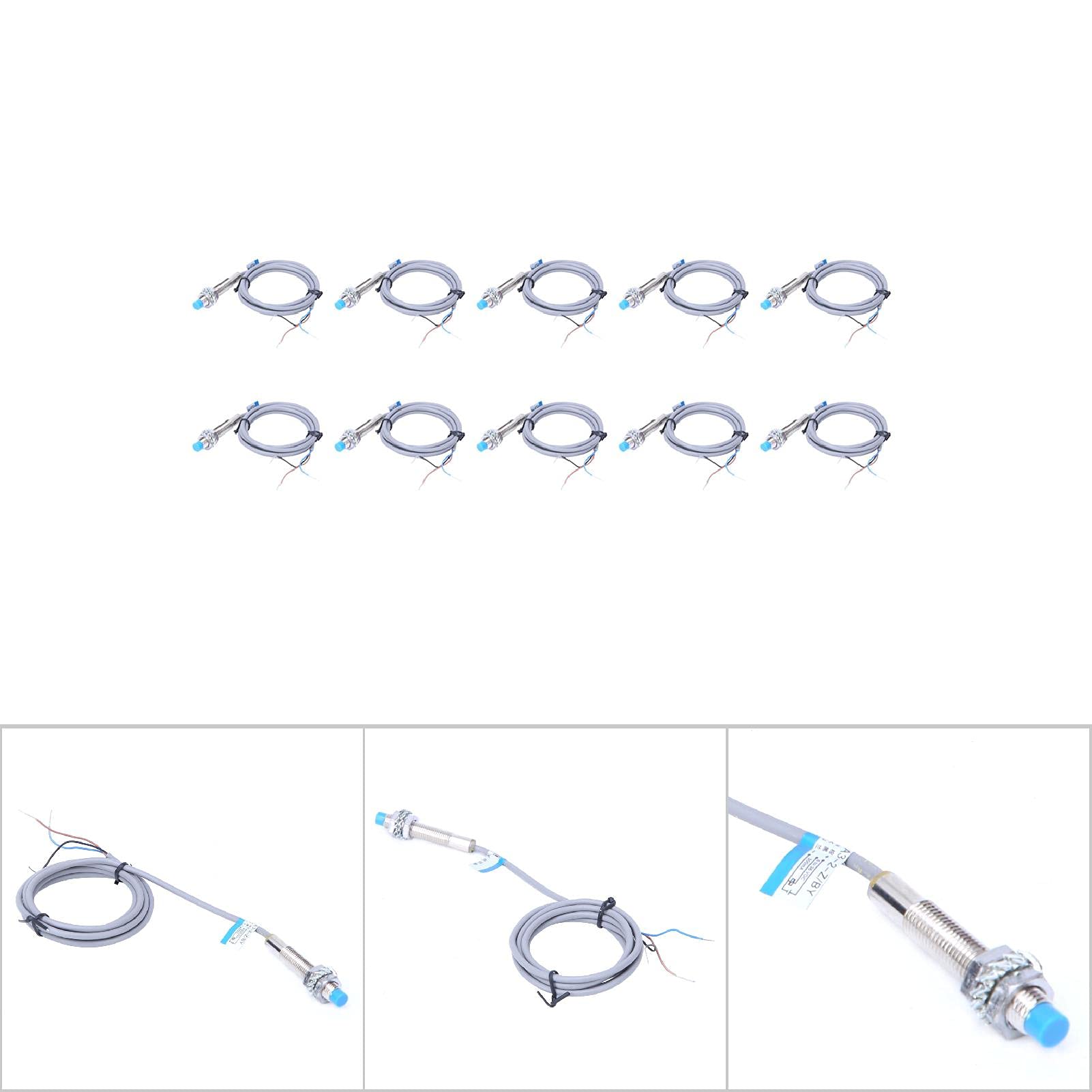 M8 Induktiver Näherungsschalter PNP NO 2mm DC Sensor