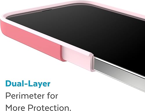 Miniatura 7 de Speck Funda para iPhone 14 y iPhone13, protección contra caídas, resistente a los arañazos, diseñada para MagSafe con revestimiento suave al tacto,