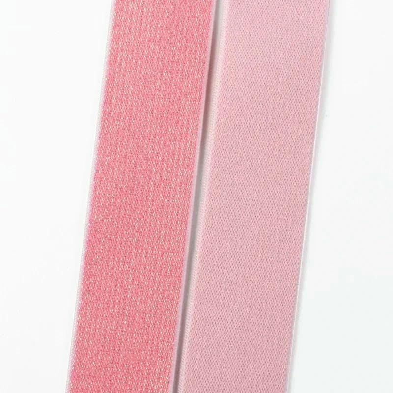 Elastyczna taśma nylonowa, Nylon Spandex Elastic Band 25-50mm 2-5 Meters Multicolor(RosePink 50mm,5Meters)