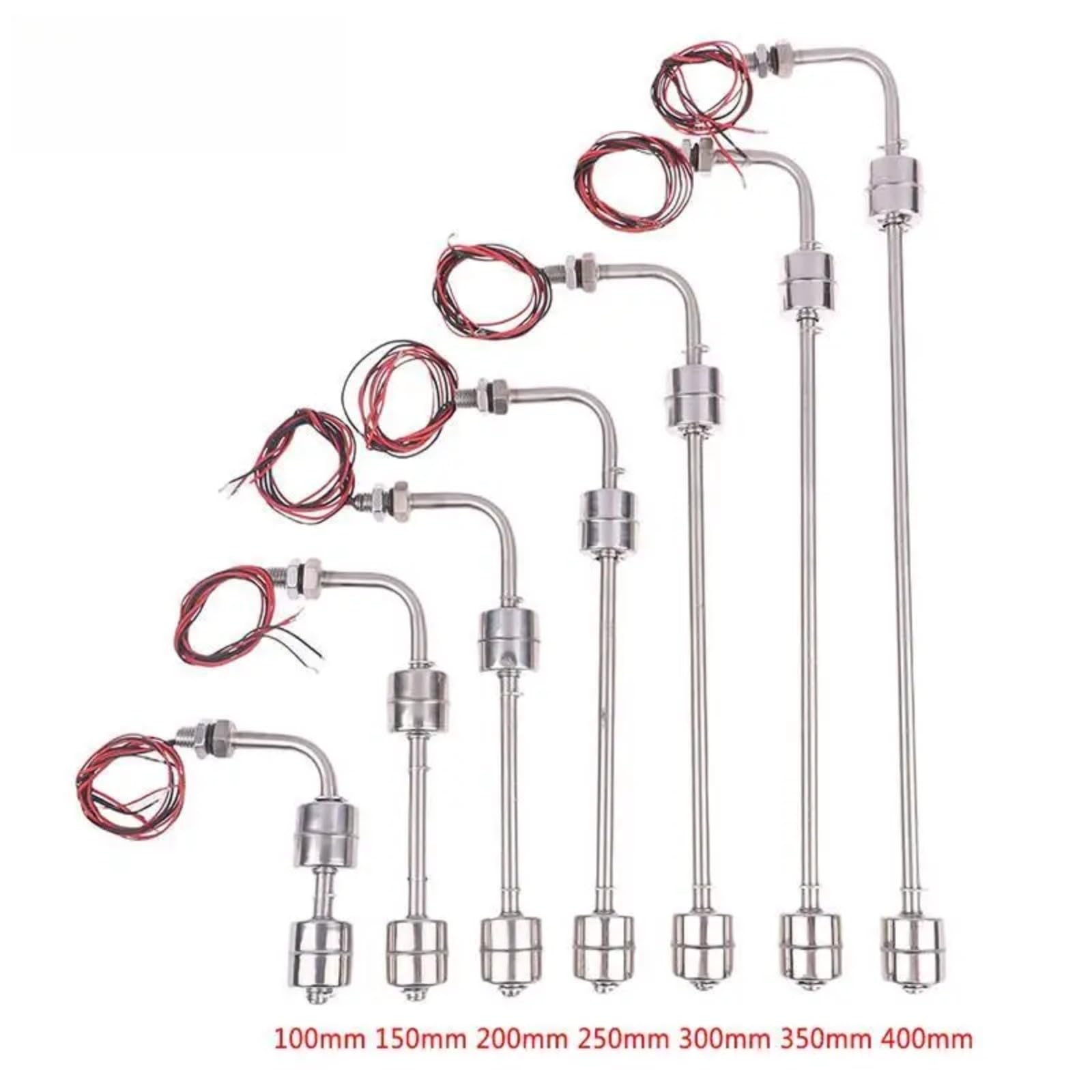 1 * Seitlich gebauten L-Typ Edelstahl Schwimmschalter Doppelkugel(N12)
