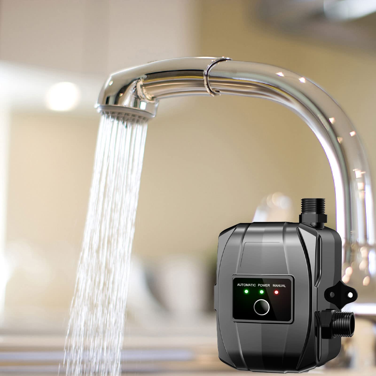 Pompa Aumento Pressione Acqua 24V - 150W, Automatica, Per Doccia, Rubinetti E WC - Foto 2