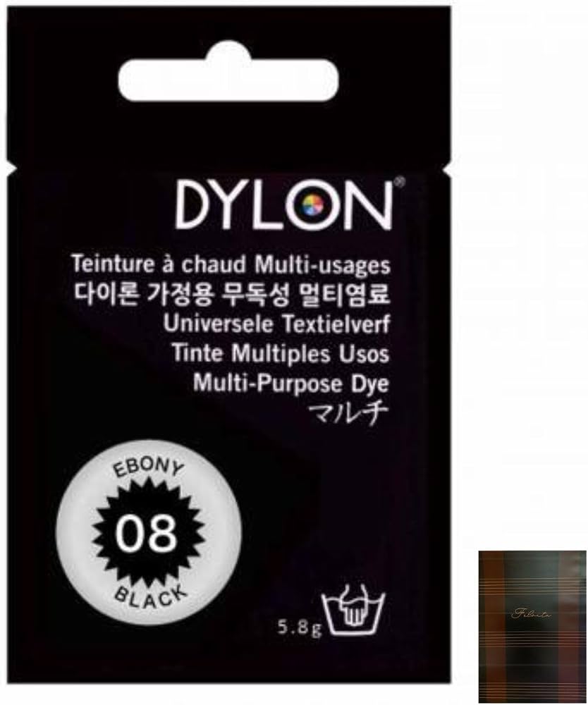 Amazon.co.jp: ダ イロン 黒 染料 黒染め 服 ダイロンマルチ エボニー