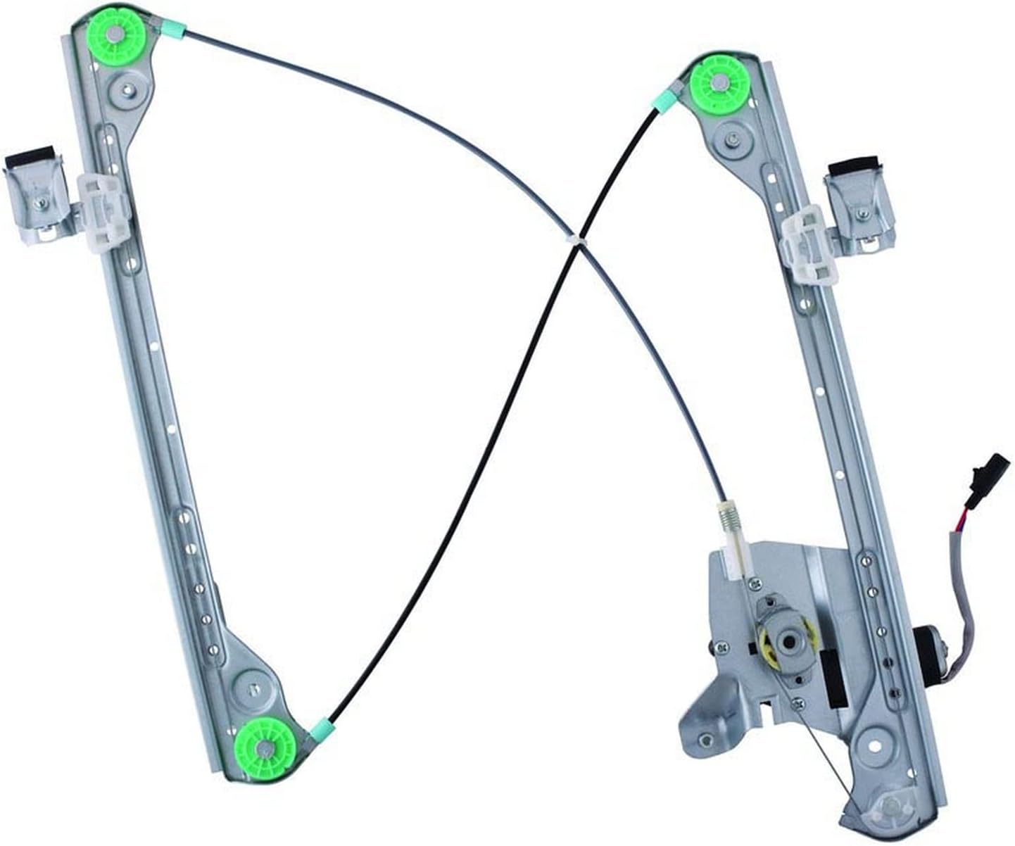 OEG Parts New Window Regulator W/Motor Front Passenger Side Right RH Compatible With 2004 2005 2006 2007 2008 Chrysler Pacifica 741-131, 660225, 4894270AC