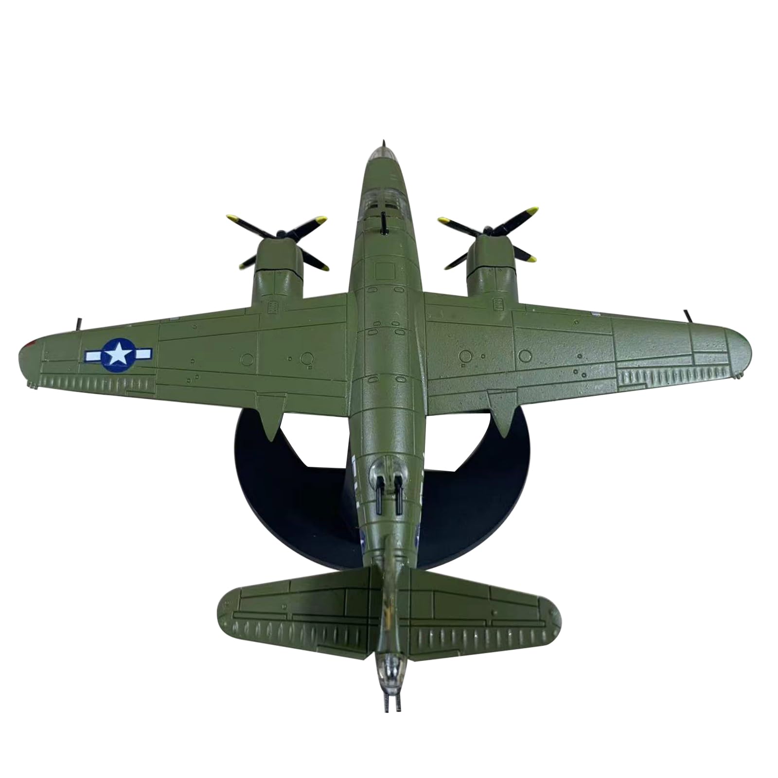 TECKEEN Lega WWII Martin B-26 Marauder Bomber Modello di Aereo Modello 1:144 Modello Simulazione Scienza Exhibition Model