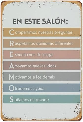 Miniatura 7 de Letrero de metal con texto en inglés "Planting Knowledge" (Guía de cultivo para agricultores), póster de jardinería y granja, letrero de metal Señal