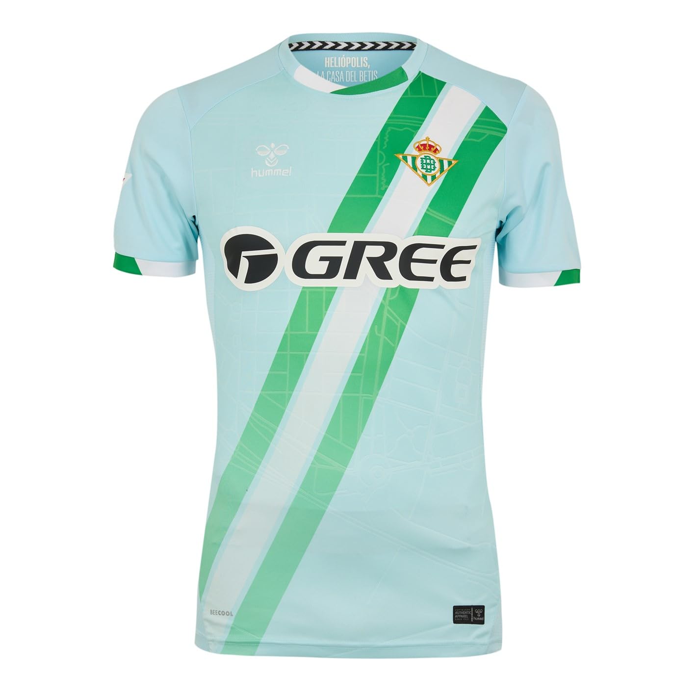 Hummel Real Betis 25 26 Away Shirt Blue Men's Extra Large