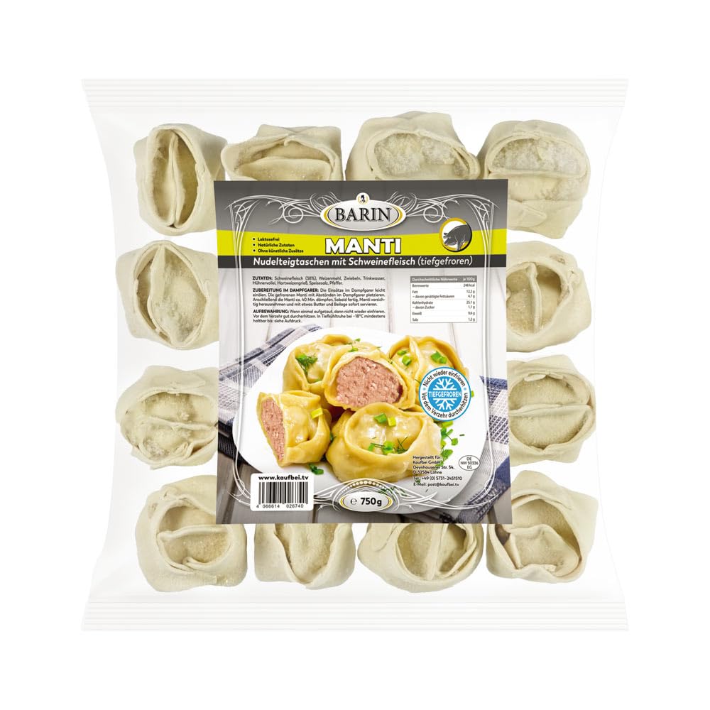 BARIN PROBIER-SET 6-tlg. handgemachte Teigwaren aus Tiefkühlsortiment 4,7 kg