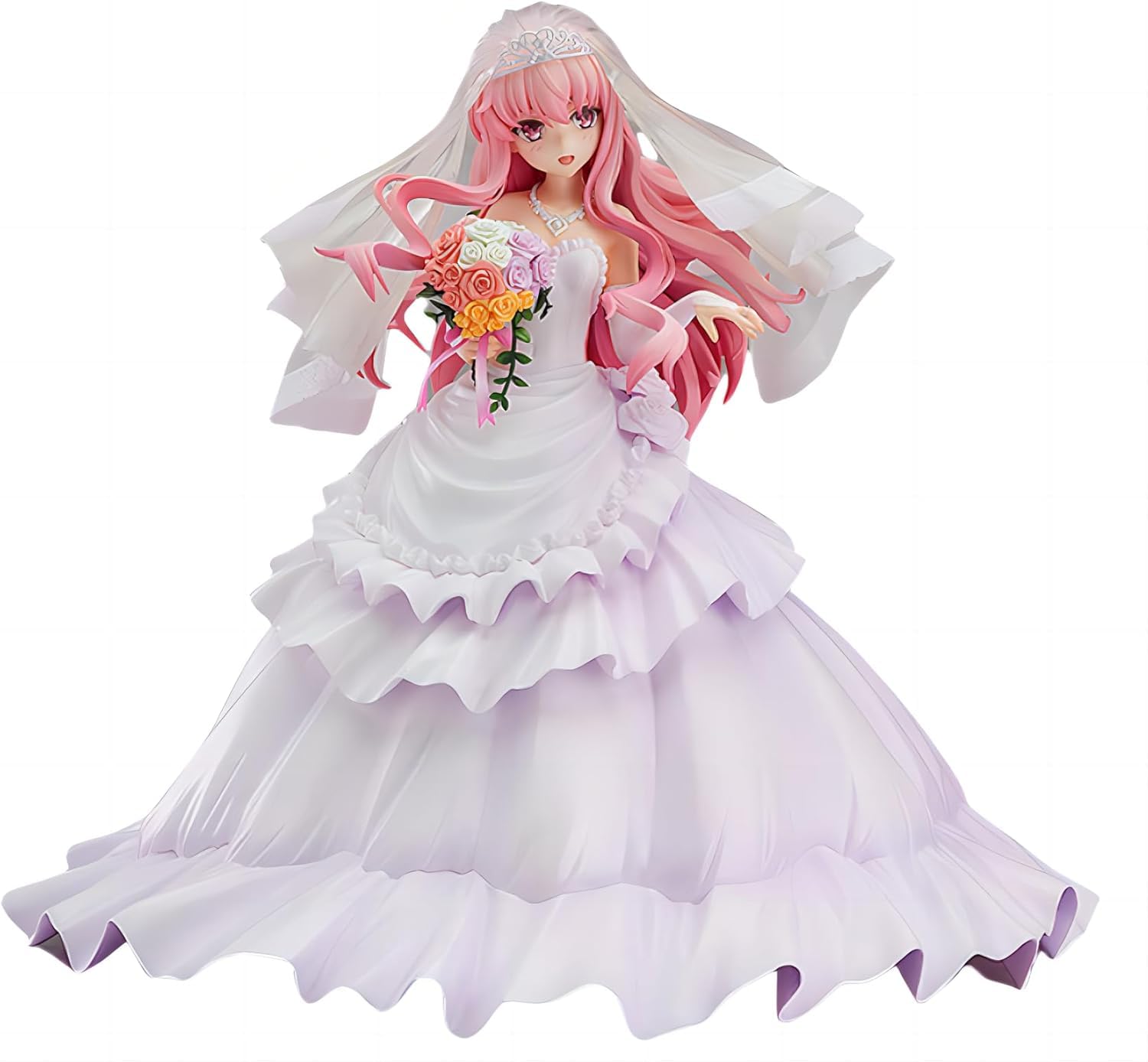 Amazon | ゼロの使い魔 ルイズ ウェディングドレス 着脱式 1/8スケール 